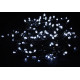 Vianočné LED osvetlenie 18 m - studená biela, 200 diód
