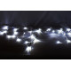 Vianočný svetelný dážď 144 LED studená biela - 5 m