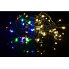Vianočná svetelná reťaz 100 LED - 9 blikajúcich funkcií - 9,9 m